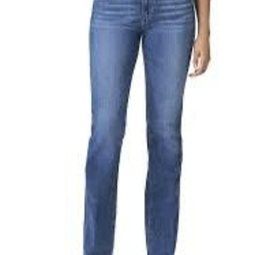 Paige Manhattan High Rise Bootcut Jeans Blue Denim Womens Size 31
